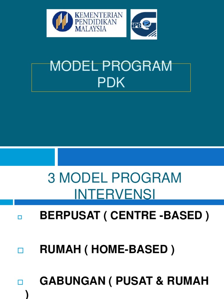 Program Intervensi PDK | PDF