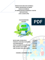 Plan de MK Produccion de Lamparas PDF