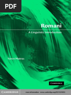 Romani A Linguistic Introduction | PDF | Foreign Language