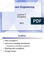 Java Lect3 Exceptions