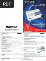 Manual Alarme Multitoc x4