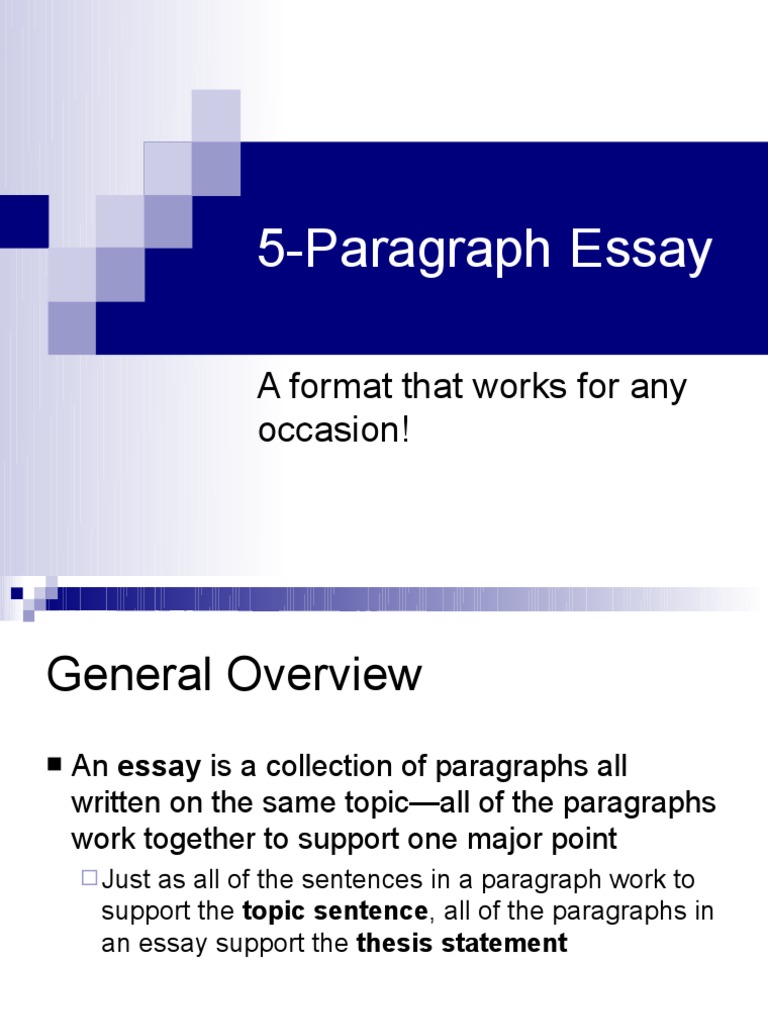 5-Paragraph Essay Writing Guide | PDF | Essays | Paragraph