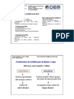 Aula 02 - Fundamentos Da Solidificação Dos Metais PDF