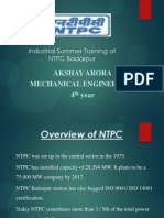 NTPC Badarpur Mechanical