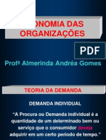 Slides de Economia Das Organizações