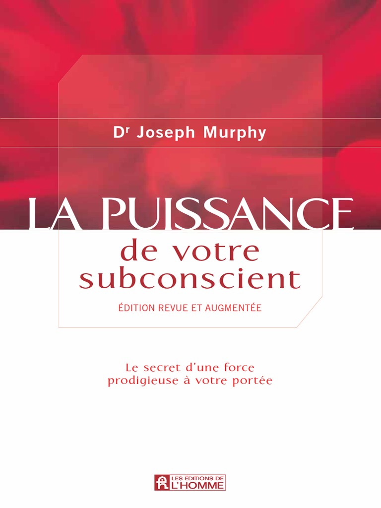 La Puissance De Votre Subconscient Pdf Gratuit