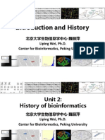 1 1 2 History of Bioinformatics