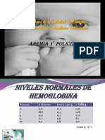Anemia y policitemia en neonatos