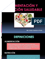 Alimentación y Nutrición Saludable