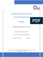 Cuestionarios 16, 17 y 20 Metrología