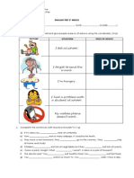 English Test 2º Medio Suggestions and Connectors
