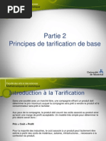 Cours 6 - Introduction À La Tarification