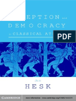 Deception and Democracy in Classical Athens