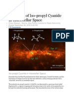 Detection of Iso-propyl Cyanide in Interstellar Space