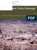 Disaster & Crisis Reporting