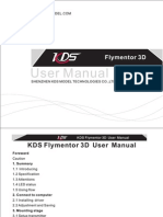 KDS Flymentor 3D User Manual