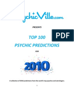 Top 100 Psychic Predictions