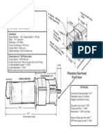 Servo Motor:: Input Shaft Siz e .250 "