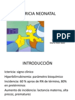 Ictericia Neonatal