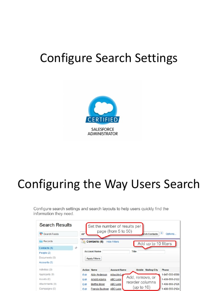 Optimize User Search Settings Guide | PDF | Career & Growth | Computers