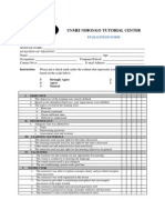 Post Training Survey - 2014