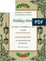 Holiday Party Invite