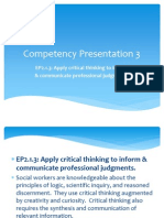 Competency Presentation 3