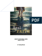 How to Have Real Faith