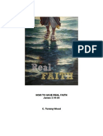 How To Have Real Faith