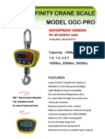 Infinity Crane Scale Model Ggc-Pro: Waterproof Version For All Outdoor Uses
