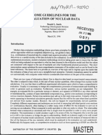 Donald L Smith Nuclear Data Guidelines