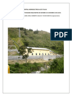 Informe Semanal de Actividades Central Alto Tuluá de Noviembre 10 a Noviembre 16 de 2014.