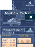 Stabilite Des Pentes PDF