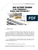 Situationer on Estate Taxation in the Philippines 1234567890