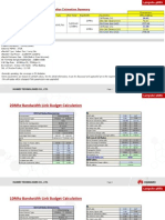 Huawei PICO Link Budget