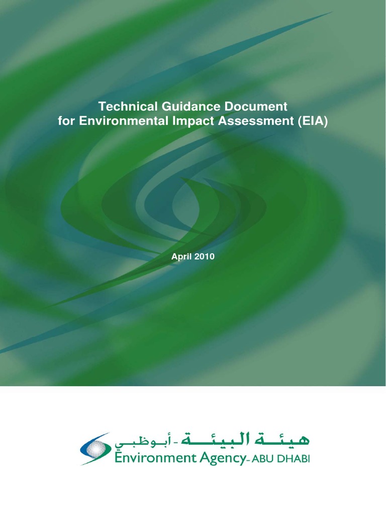 EIA Technical Guidance for Abu Dhabi | PDF | Environmental Impact ...