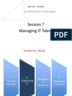 Managing IT; 7 - Managing IT Talent