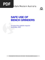 Bench Grinders Safety