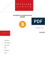 Introduction To Cryptocurrencies: BITCOIN