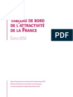 Tableau de Bord de L'attractivité de La Francetractivité AFII