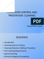 Corrosion Control and Prevention: Cleaning: Flying Officer Awais