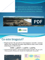 Prezentare Biogaz - Eco Bihor SRL PDF