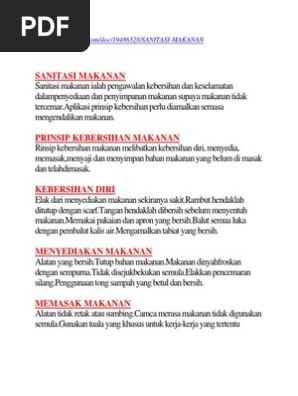 Sanitasi Pdf
