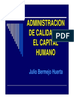 Calidad Del Capital Humano