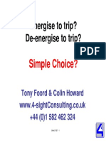 Energise to Trip or De-energise to Trip Safety Systems