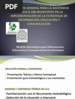 Presentación Asesoria y Asistencia Tecnica en La Estrategia I.E.C.