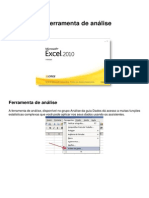 Excel 2010 Ferramenta de Analise