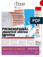 Premenopausal Abnormal Uterine Bleeding.