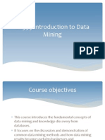 1 Data Mining Processes and Knowledge Discovery (1)