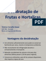 Vantagens e processos da desidratação de alimentos